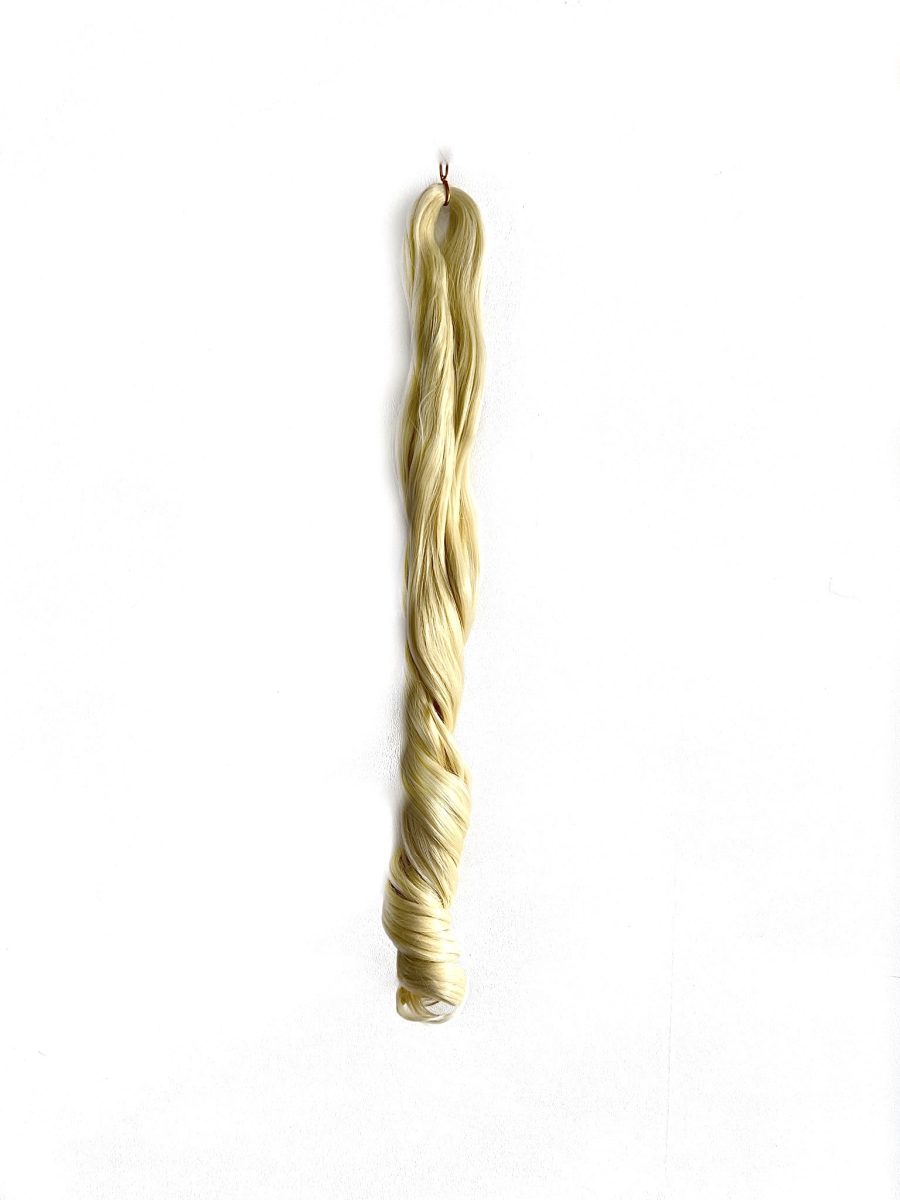 Curly Light Blonde Braiding Extension